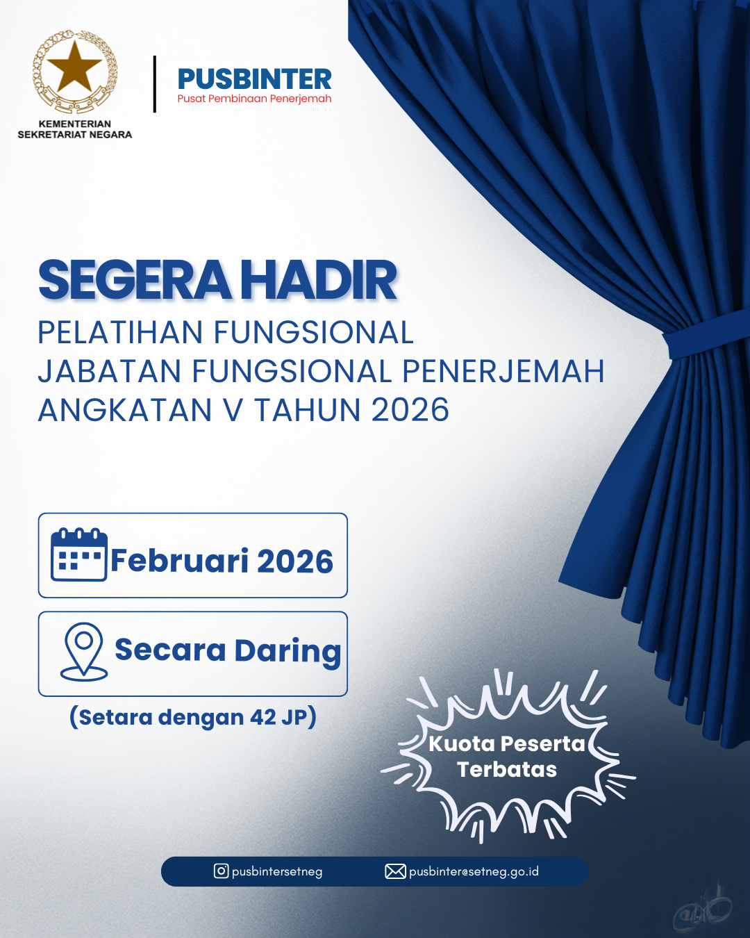 Functional Training for Translator Functional Positions Batch V, 2026.